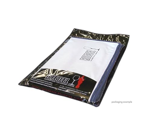 Riedel Large Microfiber Polishing Cloth for Wine Glasses (Blue) - color: Blue