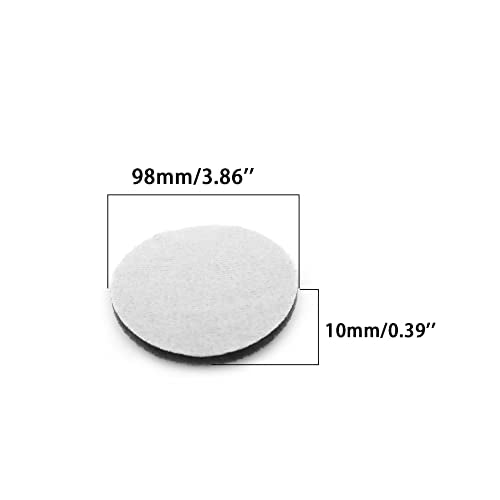 Heavy Duty Scour Pads, Non-Scratch Scrub Sponges, ULIFESTAR 5PCS Dish Scrubber Scouring Pads, Dual-Sided Reusable Household Scrub Pads for Dishes,Dish Cleaning Tool,Kitchen Scrubbers & Metal Grills - size: 98mm/4''800-1000grits