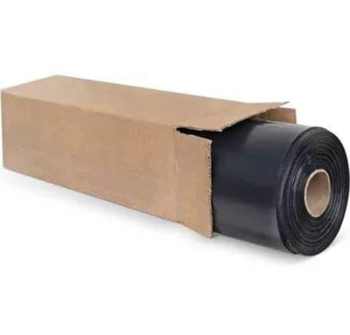 50 count Heavy-Duty Contractor Trash Bags, Black, 42 Gallon Capacity, 2.5 Mil Thickness, 32x50 Inches, Multi-Purpose for Indoor Cleanup, DIY Projects, Yard Work, Demolition