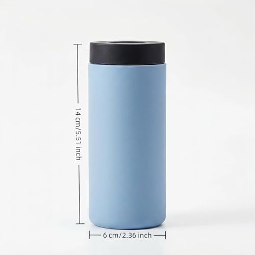 Dish Soap Dispenser for Kitchen, Silicone Squeeze Bottle for Dish Detergent (Light Blue) - color: Light Blue