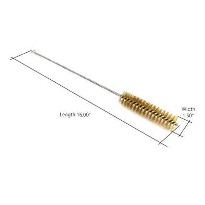 S1605 1-1/2 Inch x 16 Inch Brass Tube Brush