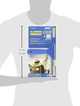 Ettore, 12 17012 All-Purpose Squeegee, Inch, Blue