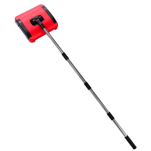 Cabilock Handheld Carpet Sweeper with Adjustable Handle Portable PET Hair and Dust Cleaner Manual Non-Electric Rug Roller Brush for Home and Office Cleaning