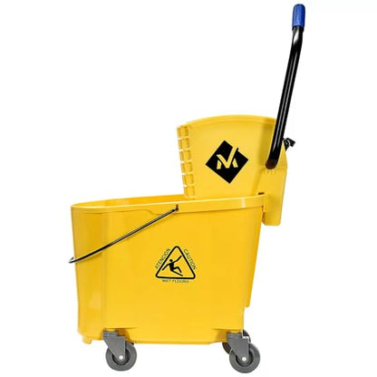 Member's Mark Commercial Mop Bucket with Wringer (36 qt.) (Yellow)