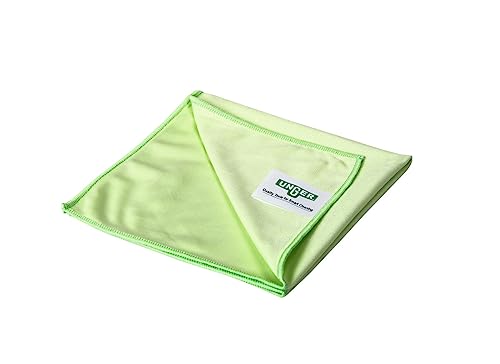Unger AK015 Window Cleaning Kit PRO Set - Power Washer Sleeve, ErgoTec Squeegee, Bucket 18L, Liquid Glass Cleaner 1L, Safety Glass Scraper, Microfibre Cloth - Professional Window Cleaner, Green