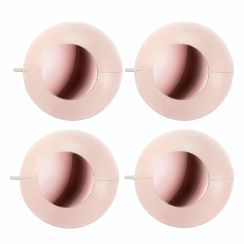 Washable Reusable Gel Lint Roller for Pet Hair, Tecogue Portable Dog Cat Pet Hair Remover for Clothes, Laundries, Sticky Cleaner, Dust Fuzz Fur for Travel Household (Pink-4pcs) - color: Pink-4pcs
