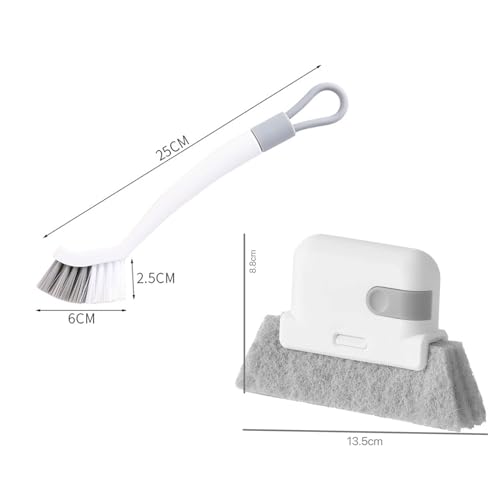 Window Track Cleaner Window Grooves Cleaning Brush Tools Set For Sliding Door Track Crevice Cleaner