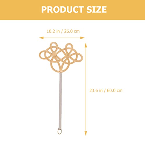 Carpet Duster 2 Pack Rattan Reed Carpet Quilt Carpet Fluffer Long Handle Quilt Tool Hardwood Paddle Rug Remover