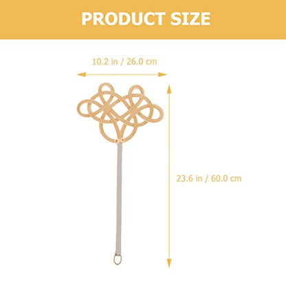 Carpet Duster 2 Pack Rattan Reed Carpet Quilt Carpet Fluffer Long Handle Quilt Tool Hardwood Paddle Rug Remover