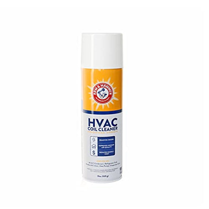 Arm & Hammer Biodegradable HVAC and Air Conditioner Coil Cleaner Foam Aerosol Spray, 19 fl. oz, AHCC-19 by Diversitech - size: 19 Fl Oz (Pack of 1)