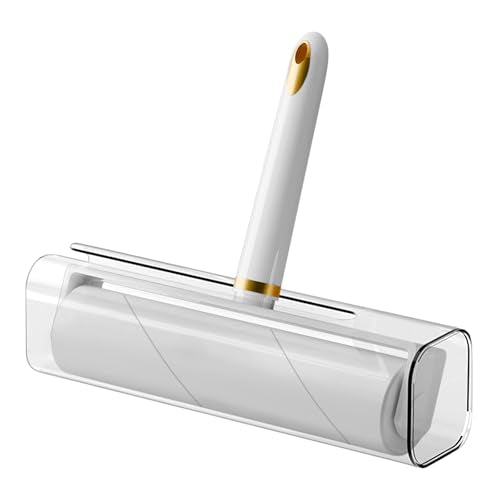 Upgrade Large Lint Roller for Pet Hair Removal Extra Sticky Surface with Cover for Clothes Couch Furniture (Lint Roller, Width:16cm) - color: Lint Roller, size: Width:16cm