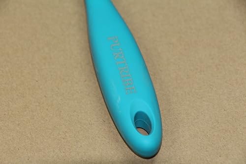 Silicone Bottle Brush, Water Bottle Cleaner Brush with Long Handle, Perfect for Cleaning Narrow Neck Containers, Vacuum Sports Bottle, Tumblers, Flask, Glassware (2 Pack, Turquoise)