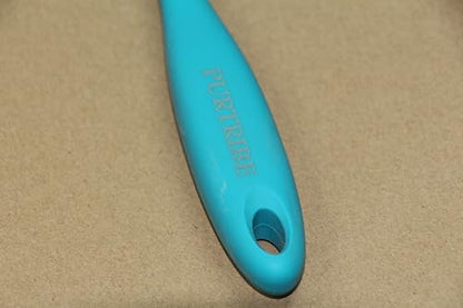 Silicone Bottle Brush, Water Bottle Cleaner Brush with Long Handle, Perfect for Cleaning Narrow Neck Containers, Vacuum Sports Bottle, Tumblers, Flask, Glassware (2 Pack, Turquoise)