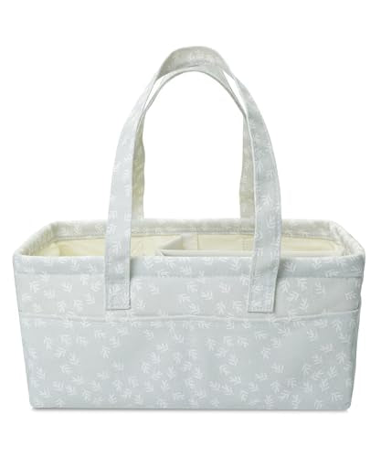 Mr. Pen- Baby Diaper Caddy Organizer, Patterned Gray | Nursery Storage Bin and Car Organizer for Diapers and Baby Wipes - color: Patterned Gray, size: 1 Pack, Regular