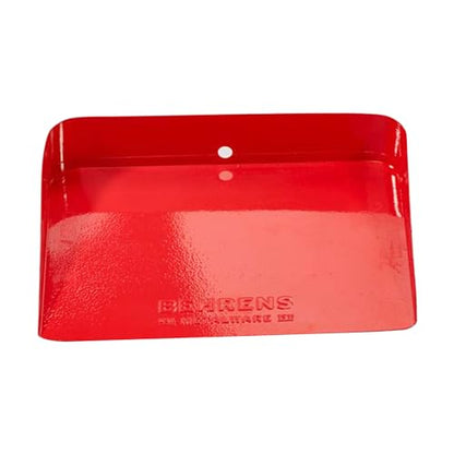 Behrens Red Galvanized Dustpan & Brush Set - color: Red