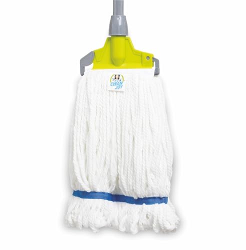 Clean Joy Microfiber Floor Spray Mop With Removable Washable Pad and Integrated Water Spray Mechanism