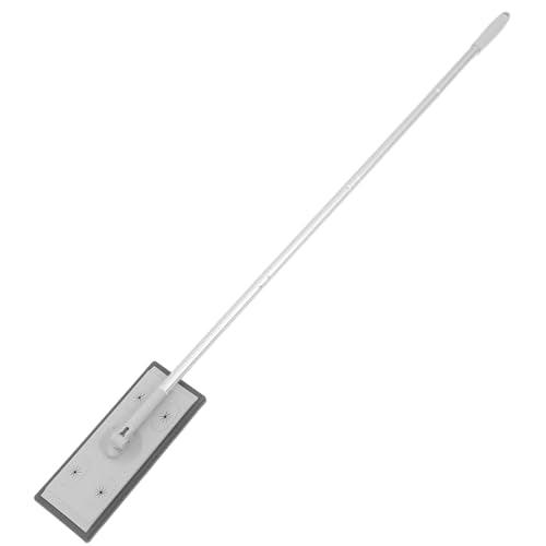 ABOOFAN Adjustable Commercial Flat Mop Industrial Mop Aluminum Pole Commercial Dust for Indoor Cleaning