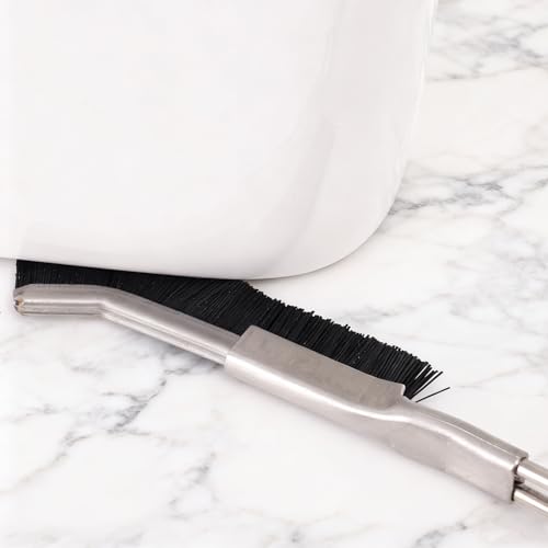 Multifunctional Crevice Cleaning Brush Stainless Steel Hard Bristle Corner Cleaning Brushes Gap Scrub Brush