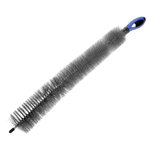 MAGICLULU Refrigerator Condenser Cleaning Brush Tool Air Conditioner Dust Brush for Home Cleaning Long Handle for Hard Reach Areas Ergonomic Grip for Easy Use