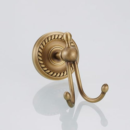 Antique Bronze Robe Hooks for Bathroom Towel Hook Storage Hook Wall Mounted - color: Towel Hook