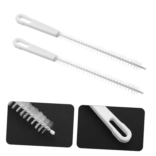 ERINGOGO 2pcs Extra Long Flexible Drain Brush Durable Kitchen Sink Wire Cleaners for Straws Bottles and Pipes Gentle Cleaning Tool for Hair and Food