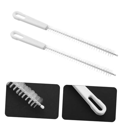 ERINGOGO 2pcs Extra Long Flexible Drain Brush Durable Kitchen Sink Wire Cleaners for Straws Bottles and Pipes Gentle Cleaning Tool for Hair and Food