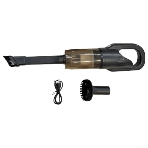 Handheld Vacuum Cleaner Cordless with Strong Suction, Rechargeable Portable Car Vacuum for Pet Hair, Home, Office and Car Interior Cleaning, Dual Filtration System, Black