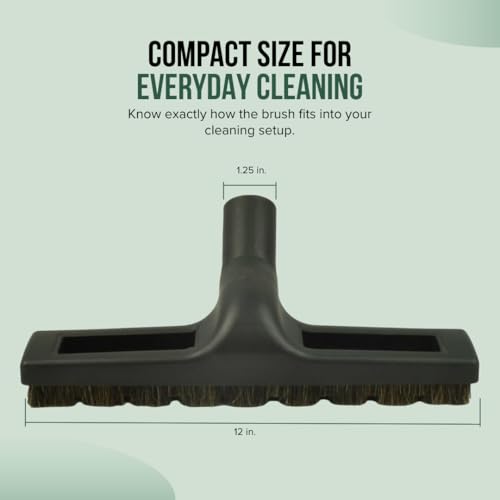 Selgo Universal 1 ¼ Inch (32mm) Vacuum Cleaner Floor Brush with Wheels 12" Wide (12" with Wheels), Pack of 10 - size: 12" With Wheels