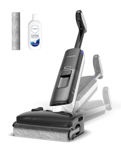Tineco Floor ONE S6 Master Wet Dry Vacuum Cleaner, 20kPa Suction Vacuum Mop with Dual-Edge Cleaning, 45 Min Runtime (Quite Mode), 185°F Flashdry, 4inch Ultra-Slim