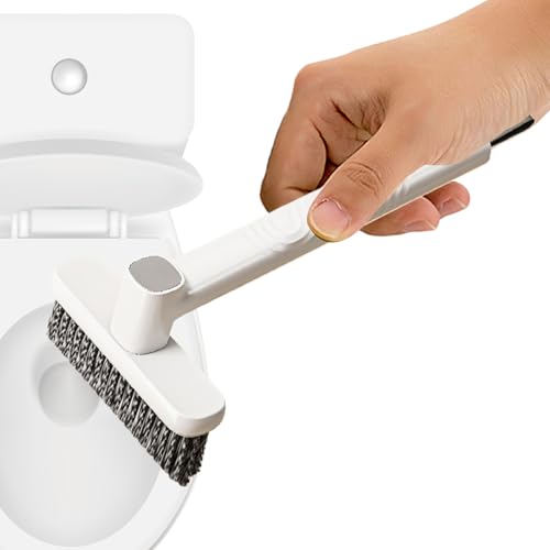 Crevice Brush,Ultra-Fine Bristles Flexible Tool | V Head Design 360-Degree Rotation Crevice Brushes - for Home Kitchen Living Room Bathroom Sill Groove Corners Cracks Narrow Space
