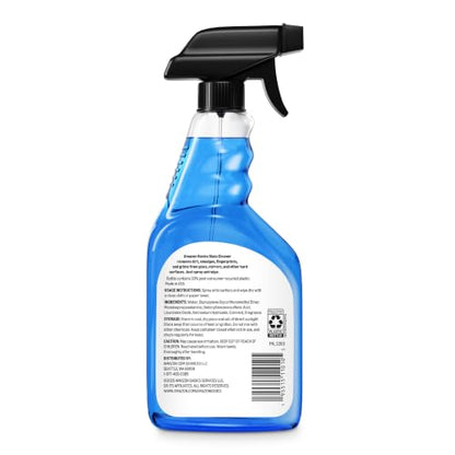 Amazon Basics Glass Cleaner, Streak-Free Shine, 32 Fl Oz, Pack of 2 with 1 Sprayer - style: Pack of 2 with 1 Sprayer