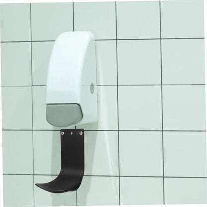Wall Mount Drip Tray Soap Dispenser Bracket Black Farmhouse Soap Dispenser - color: Black