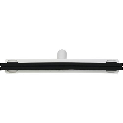 Vikan 77525 Squeegee,Fixed Head,Bench,16",PP/RB,White - color: White, size: 7752