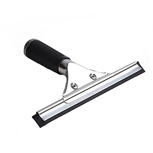 Black 15cm 6in Window Squeegee All Purpose Squeegee for Glass Shower Doors, Car Window, Home Mirrors, Bathroom Cleaner Wiper Accessory(6in/15cm, Black) - color: Black, size: 6in/15cm