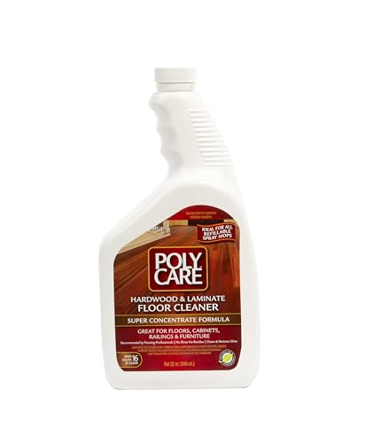 Hardwood Floor Super Concentrate Cleaner - 32 Fl Oz - Fresh - Refill for Spray Mops and Spray Bottles - Residue-Free Floor Cleaning Solution for Wood or Laminate Floors