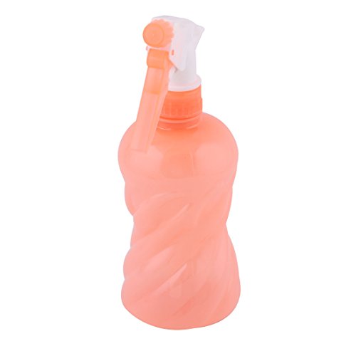 Ruilogod Plastic Garden Hairdressing Plant Flower Water Trigger Spray Bottle 400ml Orange (id: d21 531 52d c59 184