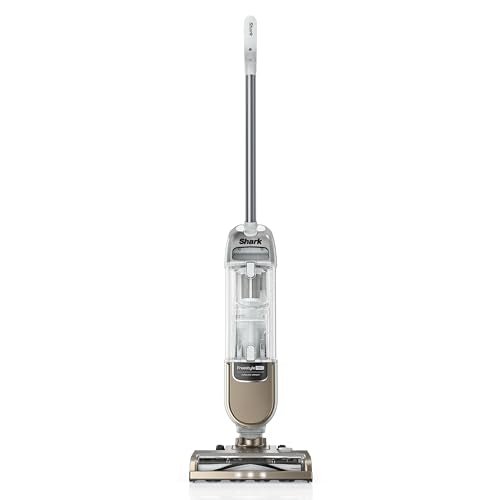 Shark Freestyle Max Cordless Upright Vacuum, Multi-Surface Cleaning, Lightweight, Easy Maintenace, with Large Dust Cup and 2-Speed Brushroll, LED Headlights, Stone, SV2002HST - color: Stone