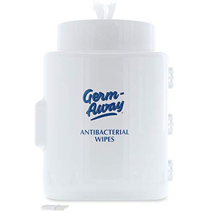 Upward-Pull Wall Mounted Wipes Dispenser for Surface or Skin Wet Wipes - Stylish White Dispenser for Sanitizing Hand Wipe Refill Rolls in Public Facilities, Offices, Hospitals, Stores - size: White Wall Dispenser