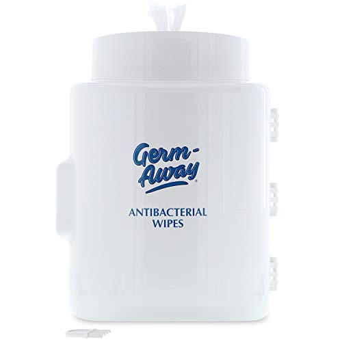 Upward-Pull Wall Mounted Wipes Dispenser for Surface or Skin Wet Wipes - Stylish White Dispenser for Sanitizing Hand Wipe Refill Rolls in Public Facilities, Offices, Hospitals, Stores - size: White Wall Dispenser
