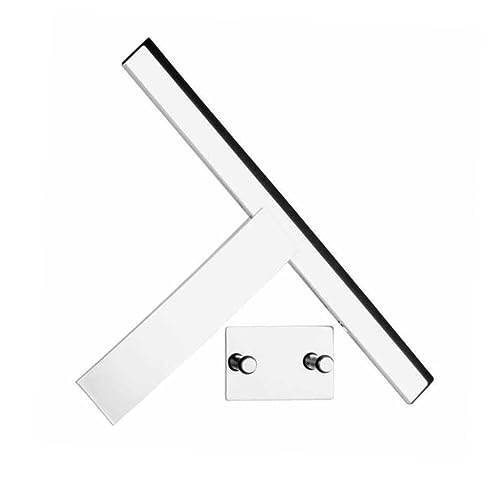 Healeved Deluxe Glass Wiper Shower Squeegee for Bathroom Stainless Steel Cleaner with Glide Handle