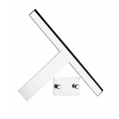 Healeved Deluxe Glass Wiper Shower Squeegee for Bathroom Stainless Steel Cleaner with Glide Handle