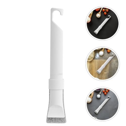 BESTOYARD Multifunctional Corner Cleaning Brush and Track Groove Cleaner Set with 10 Replacement Scrub Brushes for Kitchen Bathroom Narrow Spaces and Household Use
