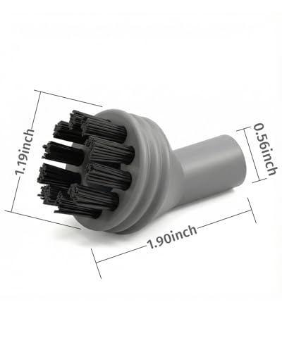 6 Pack Steam Cleaner Brush Attachments for Tile & Grout,Includes Scraper & Brushes,Compatible with Bissell SteamShot 39N7A 39N7V 2994B, with Perfect Seal Design