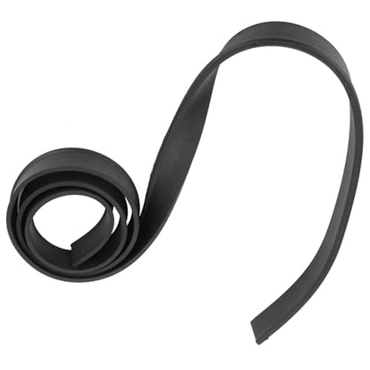 Squeegee Replacement Stainless Steel Rubber Strip 105cm 41.3 Inches for Window Glass Wiper Cleaner, Streak Free Finish for Bathroom Kitchen Car Mirror Glass Surface