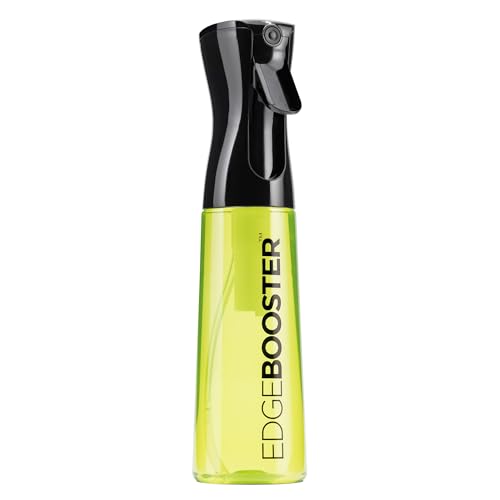 Style Factor Edge Booster Mist Spray Bottle for Hair (10.1oz/300ml) - Continuous Ultra Fine Mist Sprayer – For Hairstyling, Salons, Cleaning, Plants, Essential Oil & More - Green - color: Green