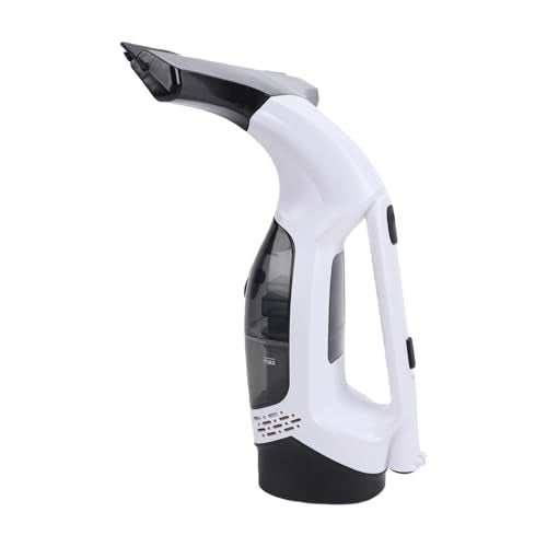 Naroote Window Vacuum Squeegee, Cordless Handheld Electric Window Cleaner Tool, Cleaning Kit with 150ml Water Tank & 2200mAh Battery, Ideal for Shower Glass, Car, Door & Mirror