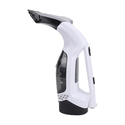 Naroote Window Vacuum Squeegee, Cordless Handheld Electric Window Cleaner Tool, Cleaning Kit with 150ml Water Tank & 2200mAh Battery, Ideal for Shower Glass, Car, Door & Mirror