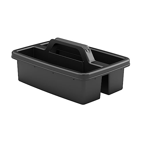 Suncast Commercial Carry Caddy for Housekeeping Carts, Compact and Durable Organizer for Cleaning Supplies, Compatible with HKC1000 and HKC2000 Housekeeping Carts, 23.63" x 17" x 11.75" - style: Carry Caddy