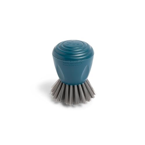 Full Circle Clean Ocean Palm Brush for Cleaning Dishes, Pots, and Pans, Comfortable Handle, Sustainably Made 100% From Recycled Ghost Fishing Nets, Safe for Nonstick - size: Palm Brush
