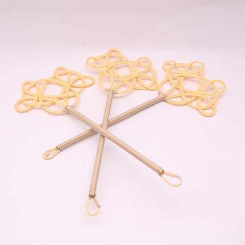 Ciieeo Long Handle Quilt Dust Removal Tool Rattan-Style Rug Fluffer Household Cleaning Duster for Carpet and Bedding Dust Cleaning